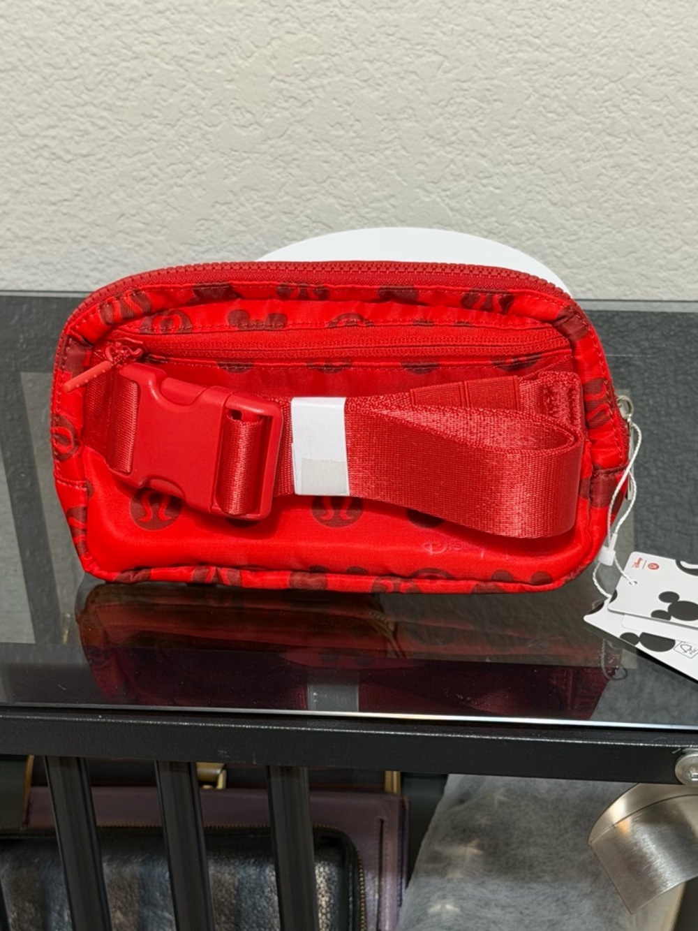 Lululemon x Disney Red Belt Bag NWT - Picture 2 of 3
